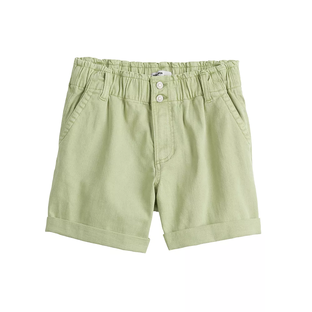 Women's Sonoma Goods For Life® Paperbag waist Denim Shorts 8 Women's Sonoma Goods For Life® Paperbag waist Denim Shorts - Image 6