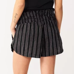 Maternity Sonoma Goods For Life® Smocked Shorts -Sonoma Clothing Store 5532352 ALT