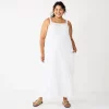 Women's Sonoma Goods For Life® Tiered Maxi Dress -Sonoma Clothing Store 5539034 Vital White