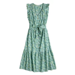 Women's Sonoma Goods For Life® Ruffle Midi Dress -Sonoma Clothing Store 5547162 ALT5