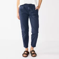 Women's Sonoma Goods For Life® High-Rise Utility Capris 12 Women's Sonoma Goods For Life® High-Rise Utility Capris -Sonoma Clothing Store 5550937 Navy