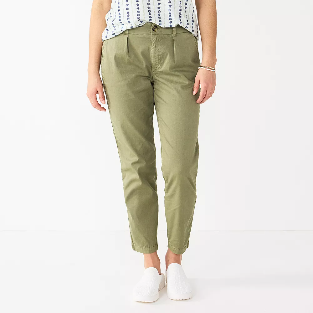 Women's Sonoma Goods For Life® High-Rise Utility Capris 3 Women's Sonoma Goods For Life® High-Rise Utility Capris