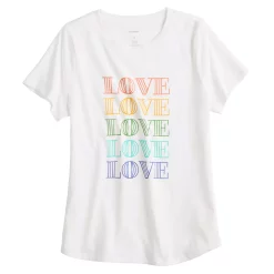 Women's Sonoma Goods For Life® Pride Graphic Tee 7 Women's Sonoma Goods For Life® Pride Graphic Tee -Sonoma Clothing Store 5557701 ALT5