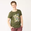 Women's Sonoma Goods For Life® Pride Graphic Tee 1 Women's Sonoma Goods For Life® Pride Graphic Tee -Sonoma Clothing Store 5557701 Olive Love Is Love