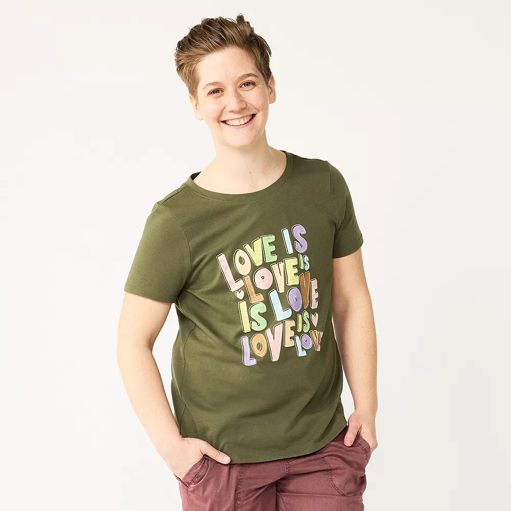 Women's Sonoma Goods For Life® Pride Graphic Tee 3 Women's Sonoma Goods For Life® Pride Graphic Tee