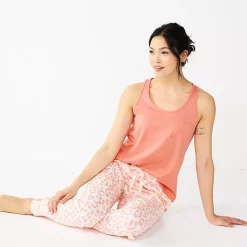 Women's Sonoma Goods For Life® Essential Banded Bottom Pajama Pants -Sonoma Clothing Store 5558711 ALT2