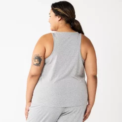 Plus Size Sonoma Goods For Life® Essential Pajama Tank Top -Sonoma Clothing Store 5558714 ALT