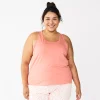 Plus Size Sonoma Goods For Life® Essential Pajama Tank Top 2 Plus Size Sonoma Goods For Life® Essential Pajama Tank Top -Sonoma Clothing Store 5558714 Natural Coral