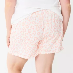 Plus Size Sonoma Goods For Life® Essential Pajama Shorts -Sonoma Clothing Store 5558715 ALT
