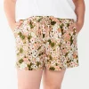 Plus Size Sonoma Goods For Life® Essential Pajama Shorts