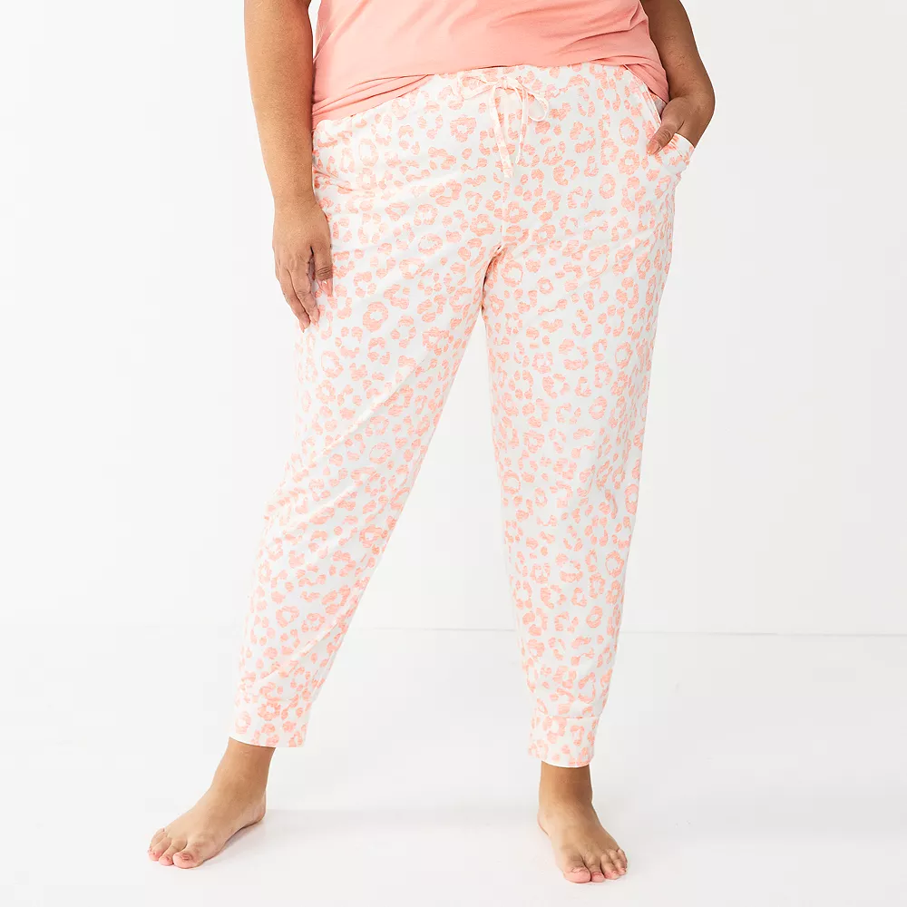 Plus Size Sonoma Goods For Life® Essential Banded Bottom Pajama Pants 6 Plus Size Sonoma Goods For Life® Essential Banded Bottom Pajama Pants - Image 4