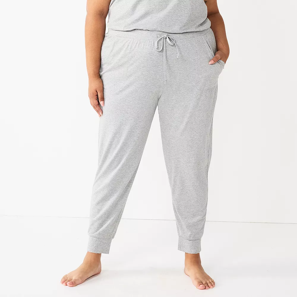 Plus Size Sonoma Goods For Life® Essential Banded Bottom Pajama Pants 3 Plus Size Sonoma Goods For Life® Essential Banded Bottom Pajama Pants