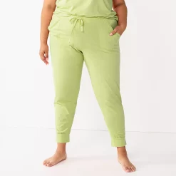 Plus Size Sonoma Goods For Life® Essential Banded Bottom Pajama Pants 12 Plus Size Sonoma Goods For Life® Essential Banded Bottom Pajama Pants -Sonoma Clothing Store 5558717 Walace Green