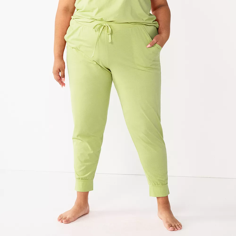 Plus Size Sonoma Goods For Life® Essential Banded Bottom Pajama Pants 7 Plus Size Sonoma Goods For Life® Essential Banded Bottom Pajama Pants - Image 5