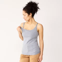 Maternity Sonoma Goods For Life® Nursing Shelf Cami -Sonoma Clothing Store 5560294 Gray