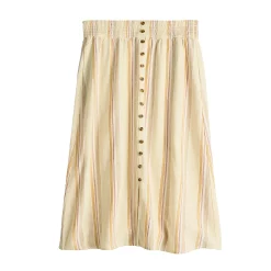 Women's Sonoma Goods For Life® Button Front Midi Skirt 13 Women's Sonoma Goods For Life® Button Front Midi Skirt -Sonoma Clothing Store 5568135 ALT5