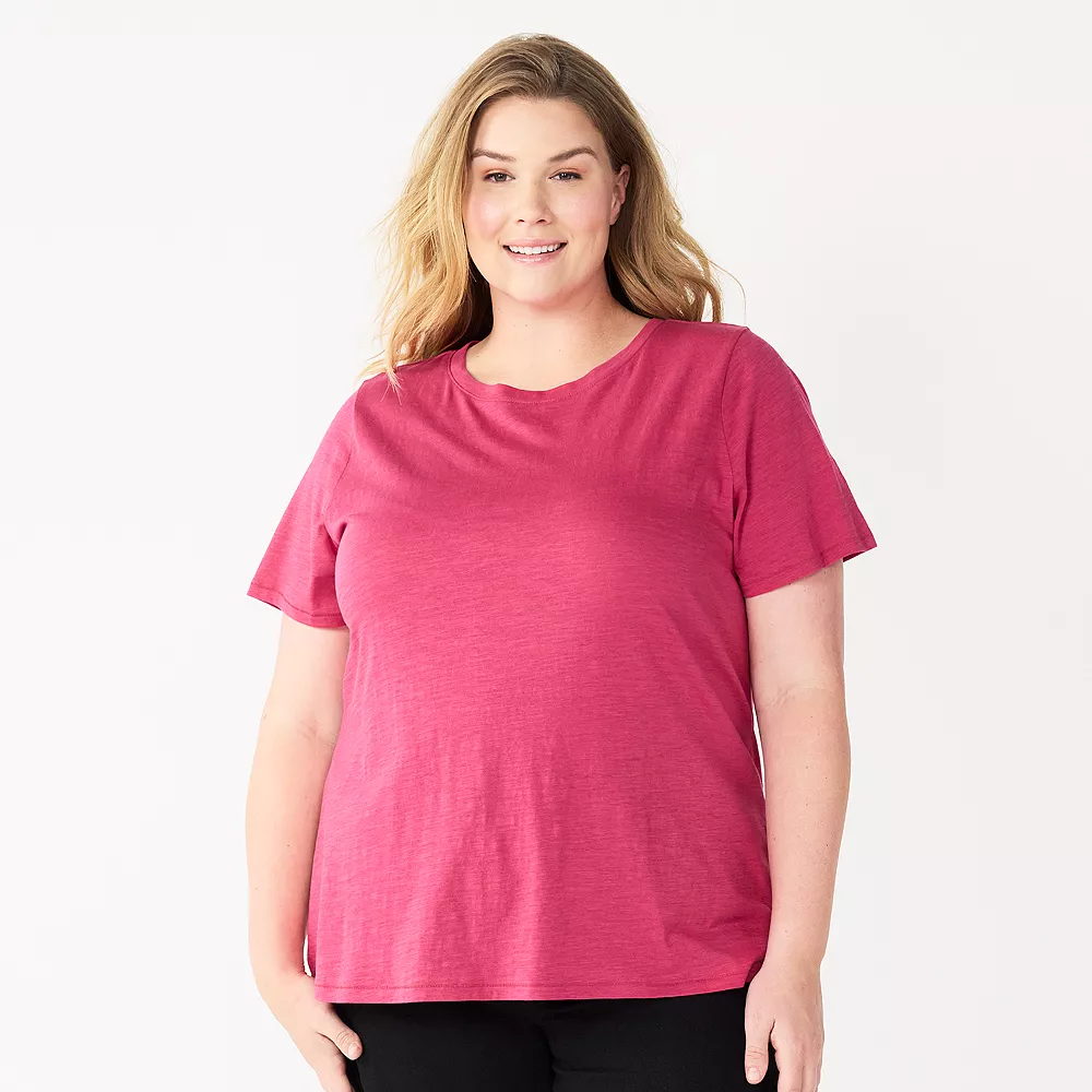 Petite Plus Size Sonoma Goods For Life® Crewneck Tee 23 Petite Plus Size Sonoma Goods For Life® Crewneck Tee - Image 21