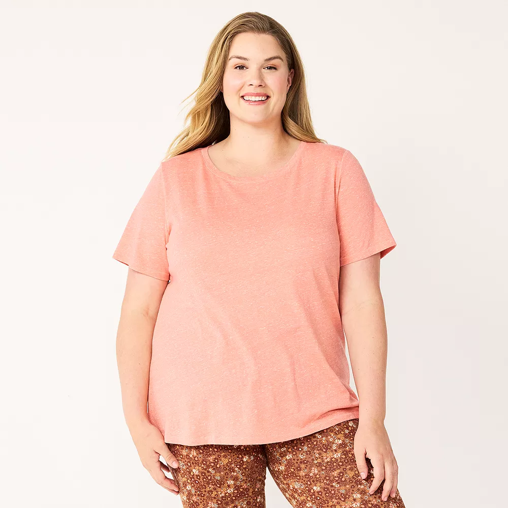 Petite Plus Size Sonoma Goods For Life® Crewneck Tee 15 Petite Plus Size Sonoma Goods For Life® Crewneck Tee - Image 13