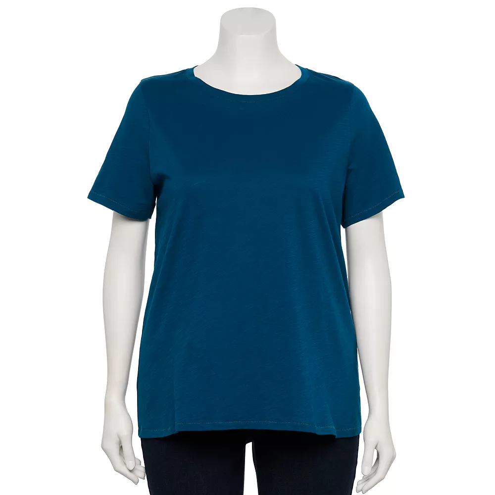 Petite Plus Size Sonoma Goods For Life® Crewneck Tee 28 Petite Plus Size Sonoma Goods For Life® Crewneck Tee - Image 26