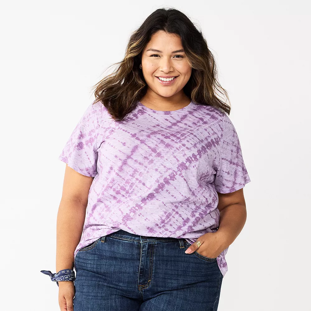 Petite Plus Size Sonoma Goods For Life® Crewneck Tee 16 Petite Plus Size Sonoma Goods For Life® Crewneck Tee - Image 14