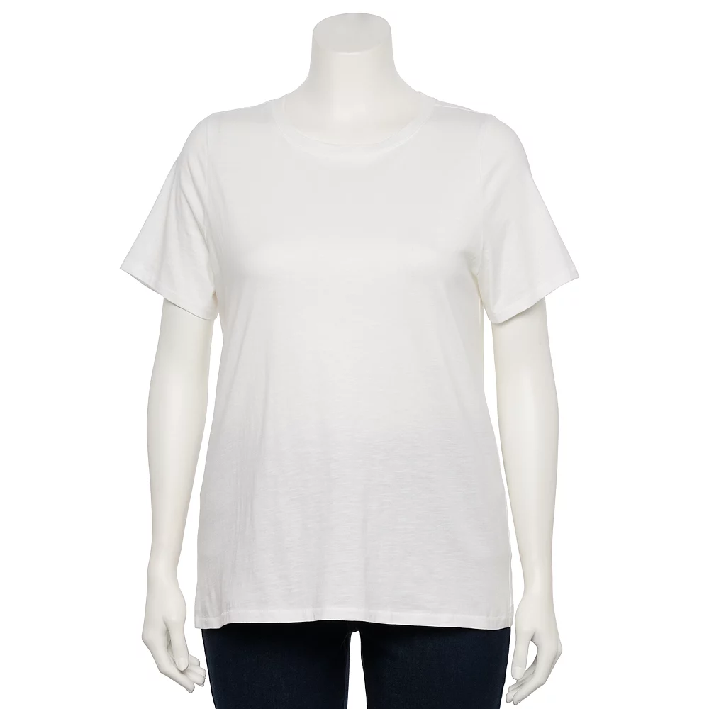 Petite Plus Size Sonoma Goods For Life® Crewneck Tee 40 Petite Plus Size Sonoma Goods For Life® Crewneck Tee - Image 38
