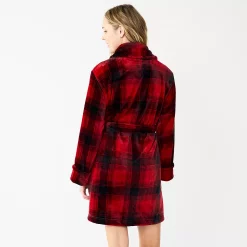 Women's Sonoma Goods For Life® Short Plush Robe 36 Women's Sonoma Goods For Life® Short Plush Robe -Sonoma Clothing Store 5574694 ALT