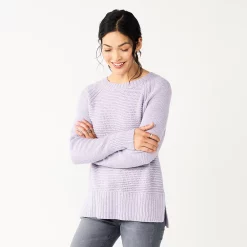 Women's Sonoma Goods For Life® Textured Raglan Sweater 19 Women's Sonoma Goods For Life® Textured Raglan Sweater -Sonoma Clothing Store 5579791 Berry