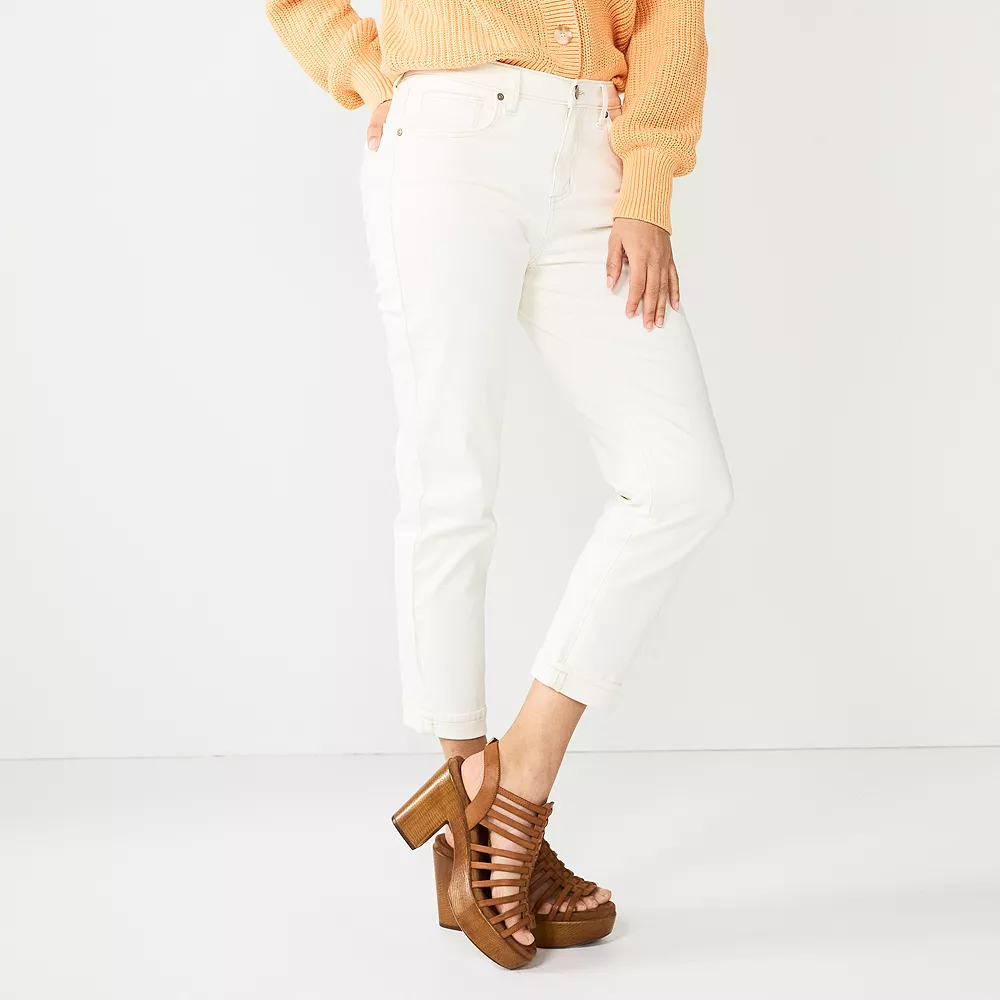 Women's Sonoma Goods For Life® High-Waisted Boyfriend Jeans 8 Women's Sonoma Goods For Life® High-Waisted Boyfriend Jeans - Image 6