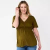 Maternity Sonoma Goods For Life® Flutter Sleeve Top