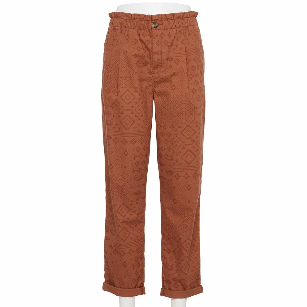 Women's Sonoma Goods For Life® Mid-Rise Straight-Leg Paperbag Pants 6 Women's Sonoma Goods For Life® Mid-Rise Straight-Leg Paperbag Pants - Image 4