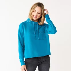 Women's Sonoma Goods For Life® Cozy Relaxed Hoodie 10 Women's Sonoma Goods For Life® Cozy Relaxed Hoodie -Sonoma Clothing Store 5589293 Medium Blue