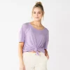 Women's Sonoma Goods For Life® Relaxed Scoopneck Tee