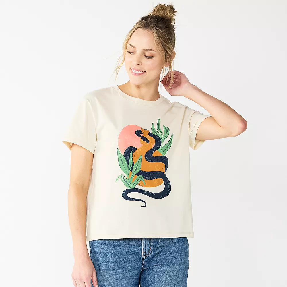 Women's Sonoma Goods For Life® Relaxed Graphic Tee 3 Women's Sonoma Goods For Life® Relaxed Graphic Tee