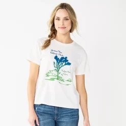 Women's Sonoma Goods For Life® Relaxed Graphic Tee 27 Women's Sonoma Goods For Life® Relaxed Graphic Tee -Sonoma Clothing Store 5596692 Purple Joshua Tree