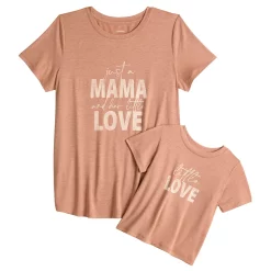 Maternity Sonoma Goods For Life® Mommy & Me Graphic Tee Set 21 Maternity Sonoma Goods For Life® Mommy & Me Graphic Tee Set -Sonoma Clothing Store 5599953 Mama Little Love