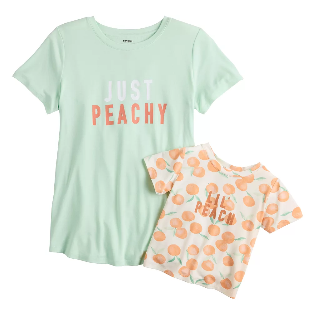 Maternity Sonoma Goods For Life® Mommy & Me Graphic Tee Set 6 Maternity Sonoma Goods For Life® Mommy & Me Graphic Tee Set - Image 4