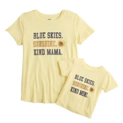 Maternity Sonoma Goods For Life® Mommy & Me Graphic Tee Set 17 Maternity Sonoma Goods For Life® Mommy & Me Graphic Tee Set -Sonoma Clothing Store 5599953 Sunshine
