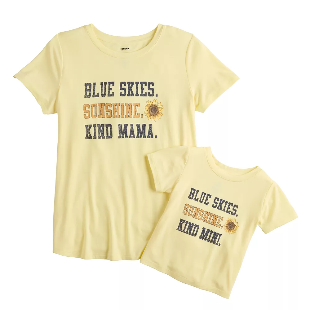 Maternity Sonoma Goods For Life® Mommy & Me Graphic Tee Set 7 Maternity Sonoma Goods For Life® Mommy & Me Graphic Tee Set - Image 5