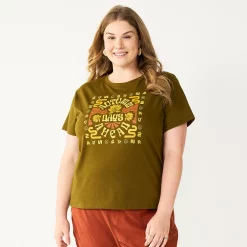Plus Size Sonoma Goods For Life® Relaxed Graphic Tee -Sonoma Clothing Store 5611932 Autumn Days