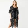 Women's Sonoma Goods For Life Ikat Burnout Long Tacked Ruana 1 Women's Sonoma Goods For Life Ikat Burnout Long Tacked Ruana -Sonoma Clothing Store 5614926