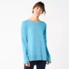 Women's Sonoma Goods For Life® Super Soft Solid Tunic Sweatshirt 2 Women's Sonoma Goods For Life® Super Soft Solid Tunic Sweatshirt -Sonoma Clothing Store 5621644 Sky Blue