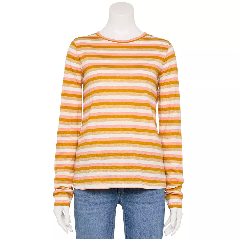 Women's Sonoma Goods For Life® Everyday Crewneck Long Sleeve Tee 24 Women's Sonoma Goods For Life® Everyday Crewneck Long Sleeve Tee - Image 22