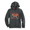 Kids 8-20 Sonoma Goods For Life® Supersoft Fleece Hoodie in Regular & Plus -Sonoma Clothing Store 5636858 Gray Gamer