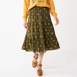 Women's Sonoma Goods For LifeĀ® Tiered Maxi Skirt