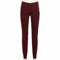 Women's Sonoma Goods For Life® Curvy High-Waisted Skinny Jeans 15 Women's Sonoma Goods For Life® Curvy High-Waisted Skinny Jeans -Sonoma Clothing Store 5670980 Aged Wine