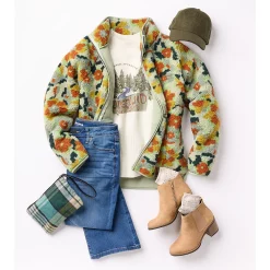 Women's Sonoma Goods For Life® Mockneck Waffle Top -Sonoma Clothing Store 5672315 ALT2