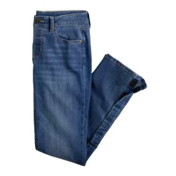 Women's Sonoma Goods For Life® Adaptive & Easy Dressing Mid-Rise Straight Leg Jean -Sonoma Clothing Store 5678470 Medium