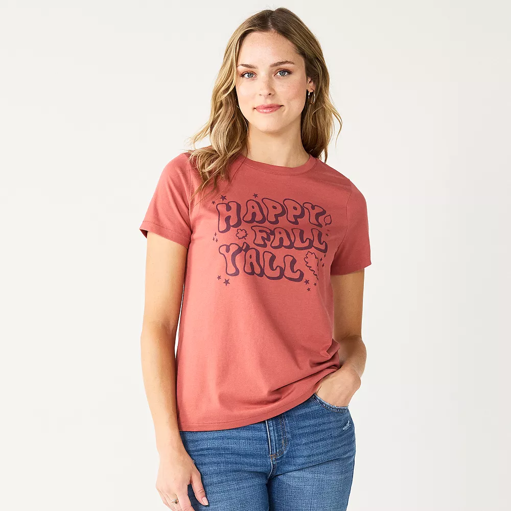 Women's Sonoma Goods For Life® Short Sleeve Graphic Tee 4 Women's Sonoma Goods For Life® Short Sleeve Graphic Tee - Image 2