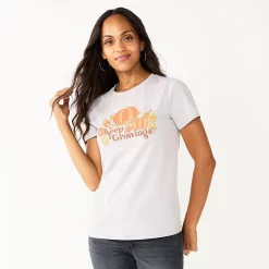 Women's Sonoma Goods For Life® Short Sleeve Graphic Tee 23 Women's Sonoma Goods For Life® Short Sleeve Graphic Tee -Sonoma Clothing Store 5686029 Keep Growing