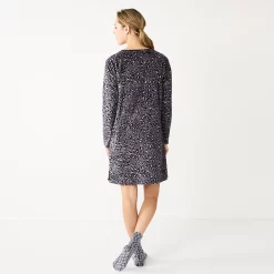 Women's Sonoma Goods For Life® 2-pc. Long Sleeve Crewneck Sleepshirt & Socks Set 15 Women's Sonoma Goods For Life® 2-pc. Long Sleeve Crewneck Sleepshirt & Socks Set -Sonoma Clothing Store 5690614 ALT